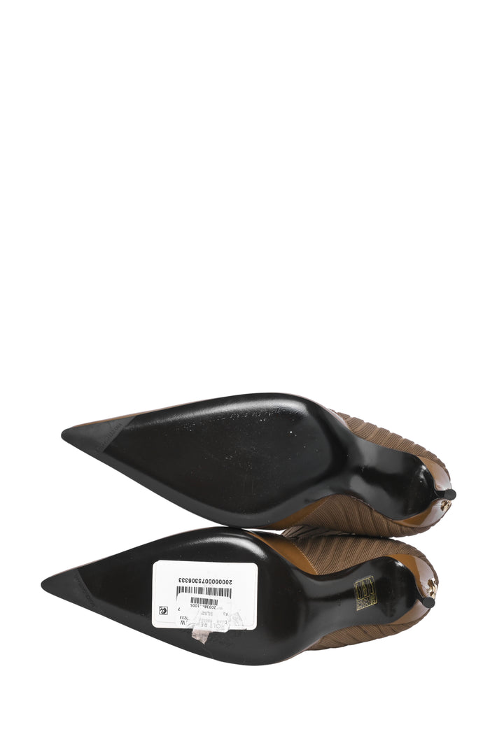 Dolce & Gabbana Size 37 Lollo Sock Ankle Pumps
