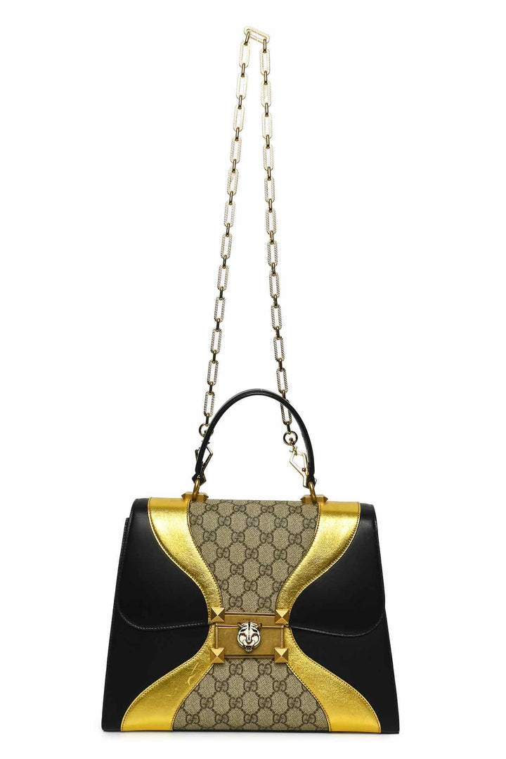Gucci Osiride Medium GG Supreme Top Handle Tote