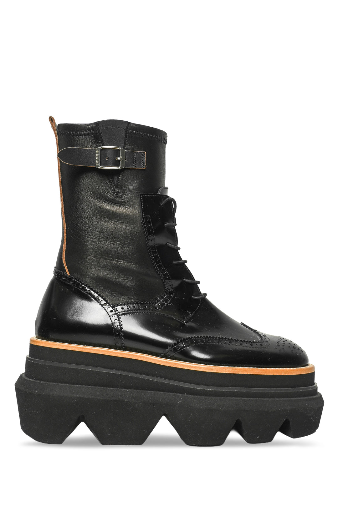 Sacai Size 39 Wingtip Engineer Sock Boots