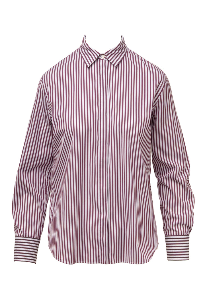 Brunello Cucinelli Size L Striped Monili Shirt
