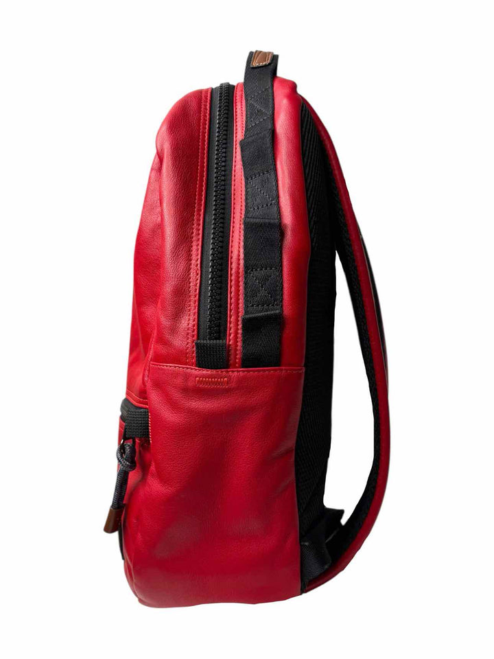 Coach Red LeatherBackPack
