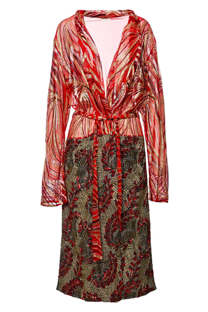 Dries Van Noten Size M Embroiderd Kimono