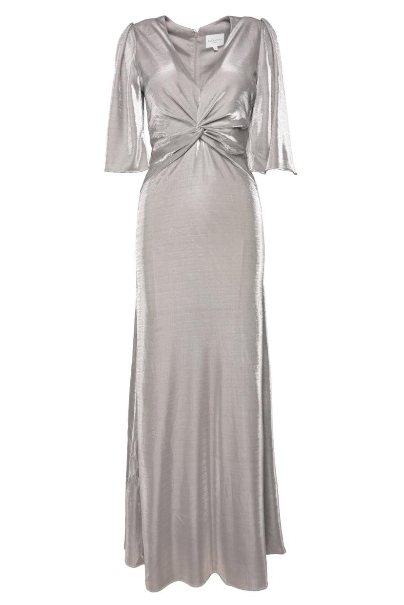 Suzannah London Size 6 Metallic Knit Dress