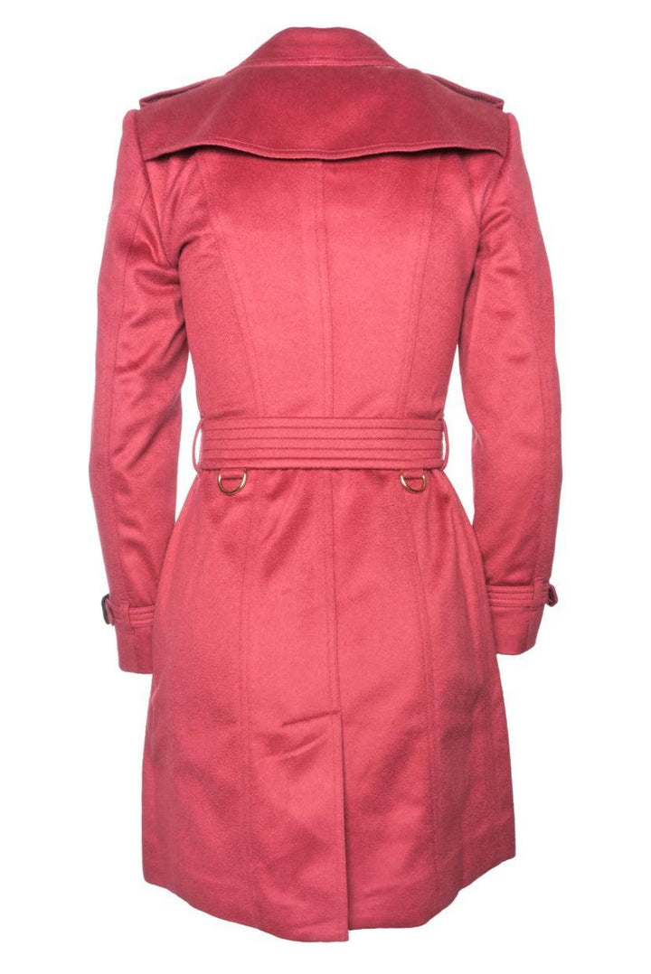 Burberry London Size 2 Cashmere Sandringham Trench Coat