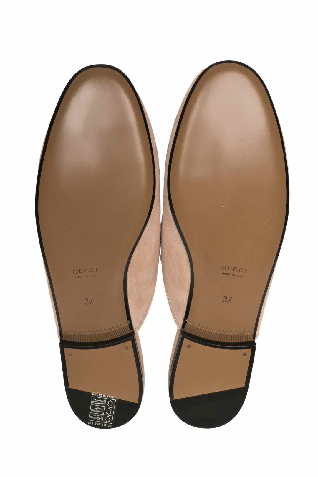 Gucci Size 37 Princetown Suede Mules
