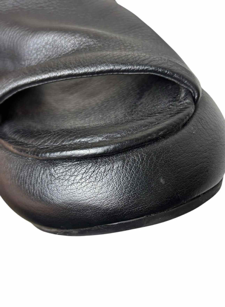 Marsell Size 40 Leather Platform Sandals