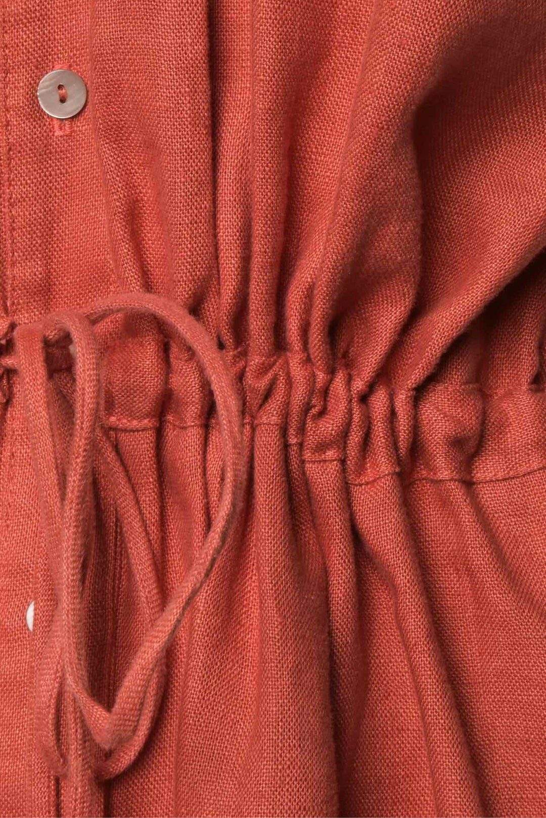 Eliza Faulkner Size M Linen Jumpsuit