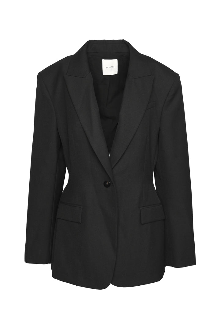 St. Agni Size L Single Breasted Blazer