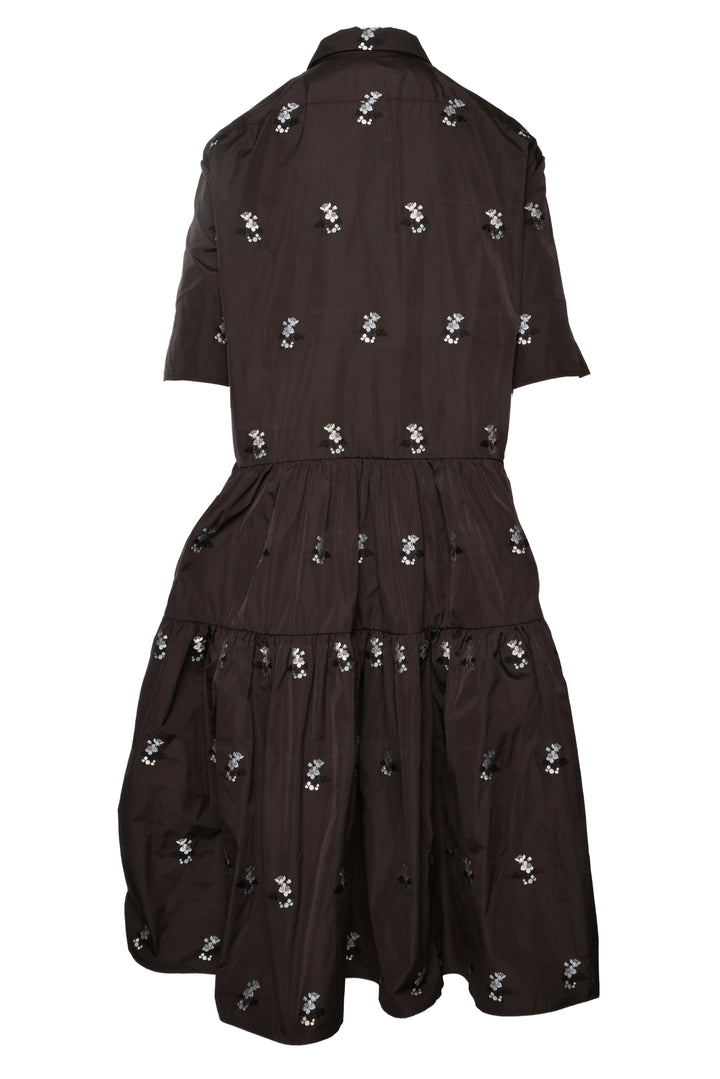 Cecilie Bahnsen Size M Floral Midi Dress