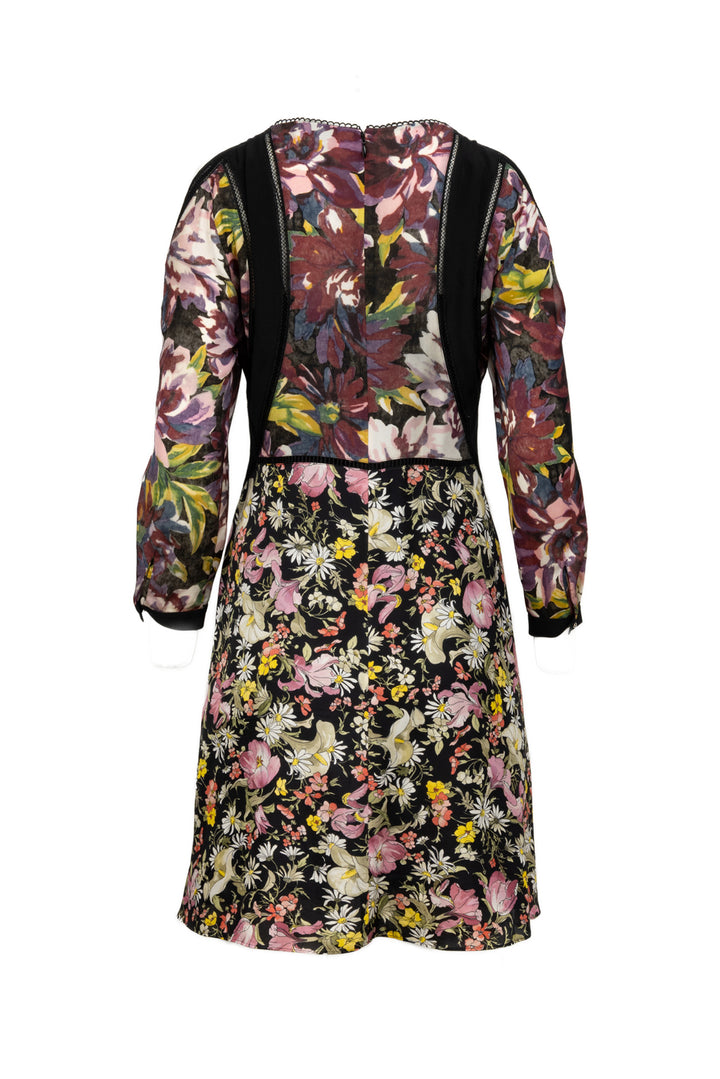 3.1 Phillip Lim Size 8 Meadow Flower Cold Shoulder Dress