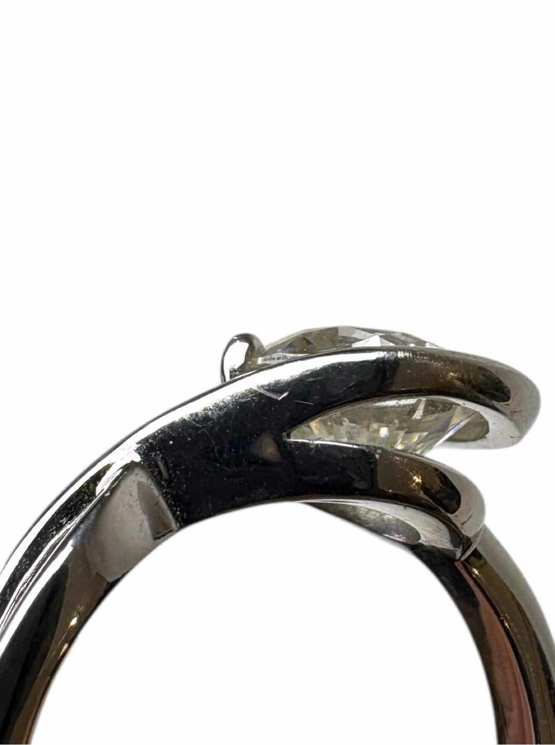 Pandora Size 5 14K Gold Ring with 2CT Lab Grown Diamond.