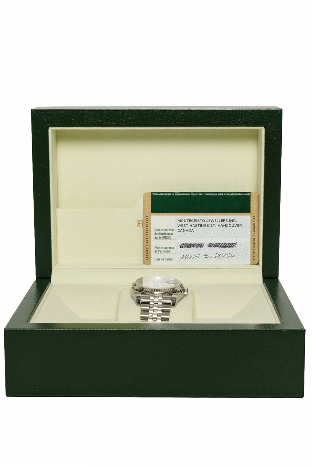 Rolex Rolex Oyster Perpetual Datejust 36mm Stainless Steel Watch