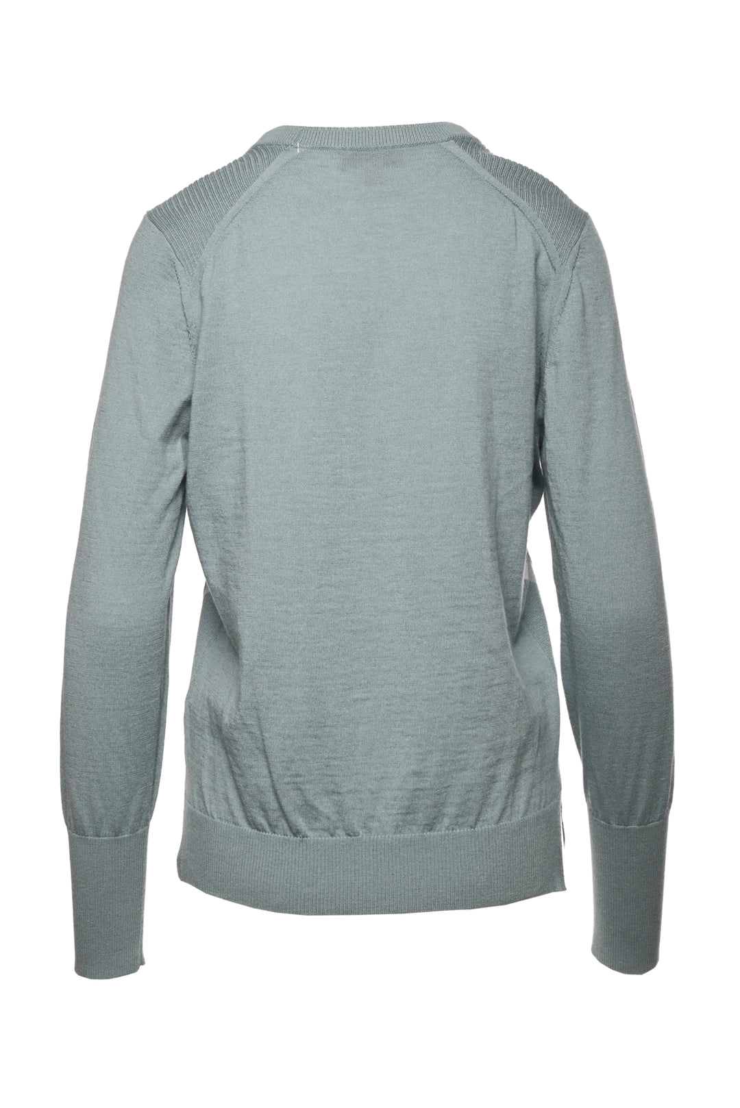 Burberry Size L Side Check Merino Wool Sweater