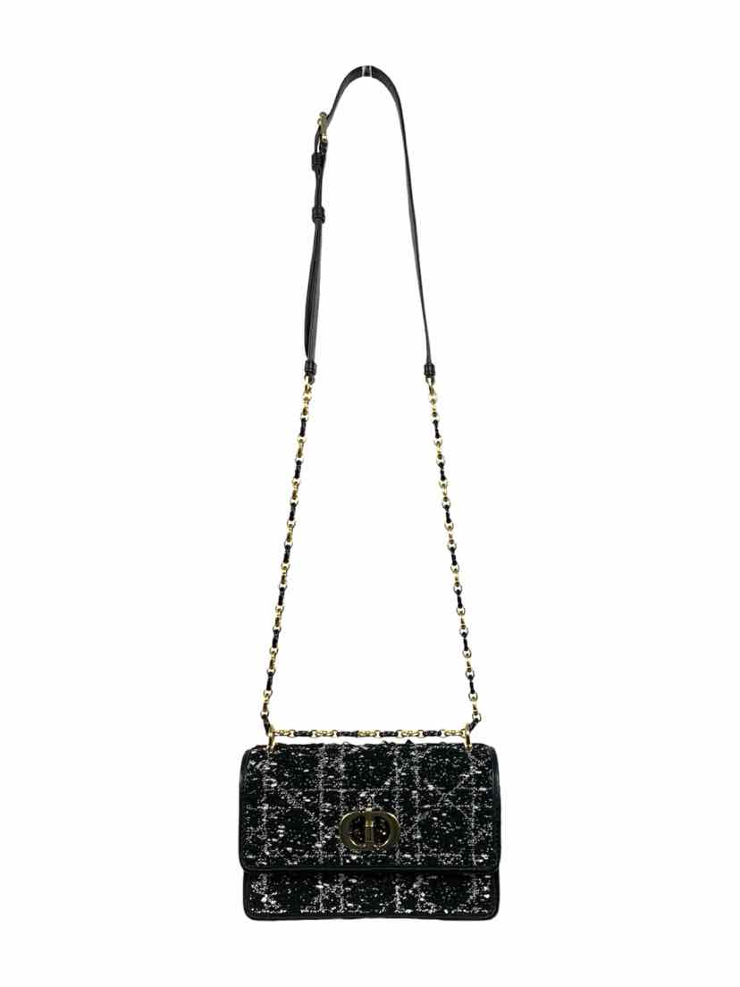 Dior Miss Caro Mini Tweed Crossbody Bag