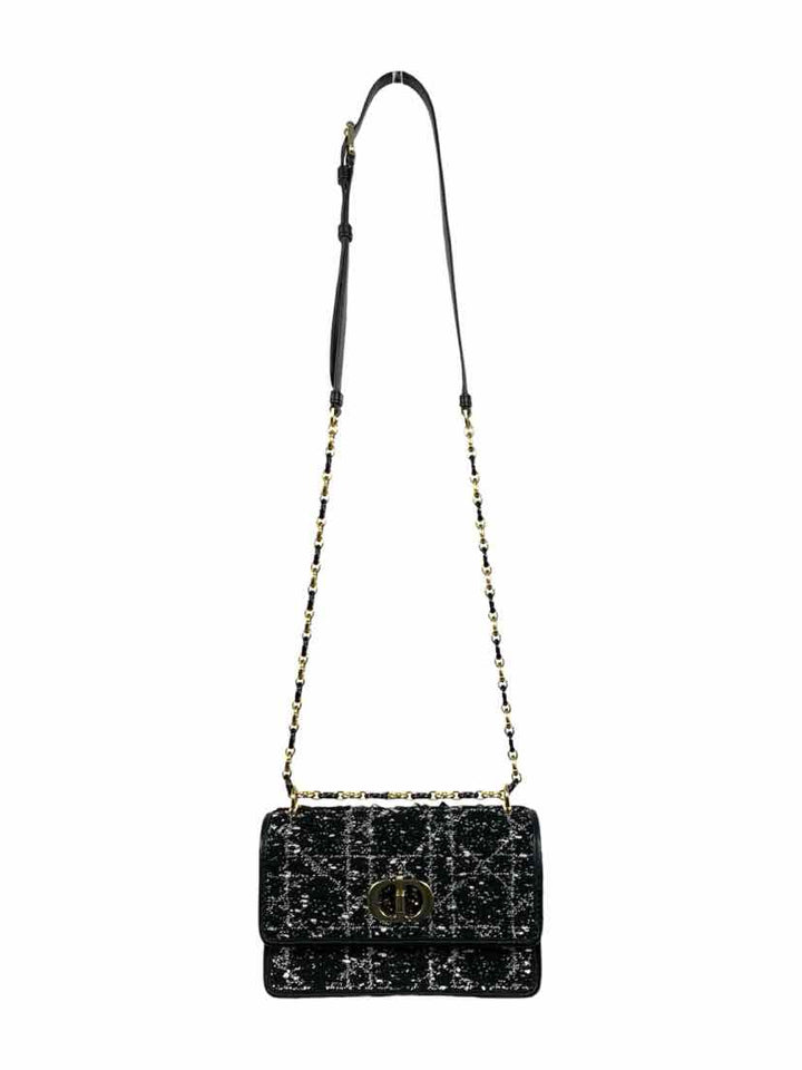 Dior Miss Caro Mini Tweed Crossbody Bag