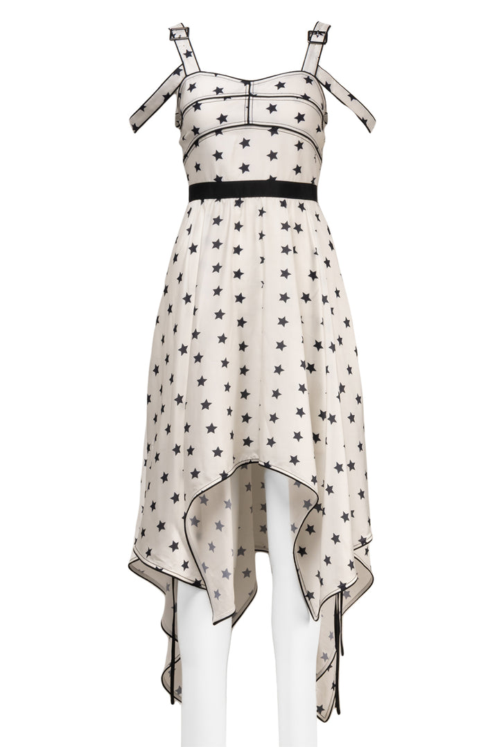 Self Portrait Size 4 Star Handkerchief Dress
