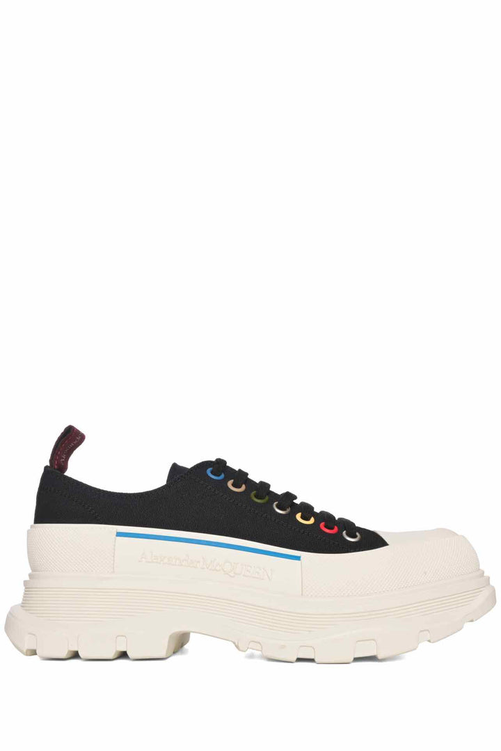 Alexander Mcqueen Size 42 Tread Slick Low Lace Up Sneaker