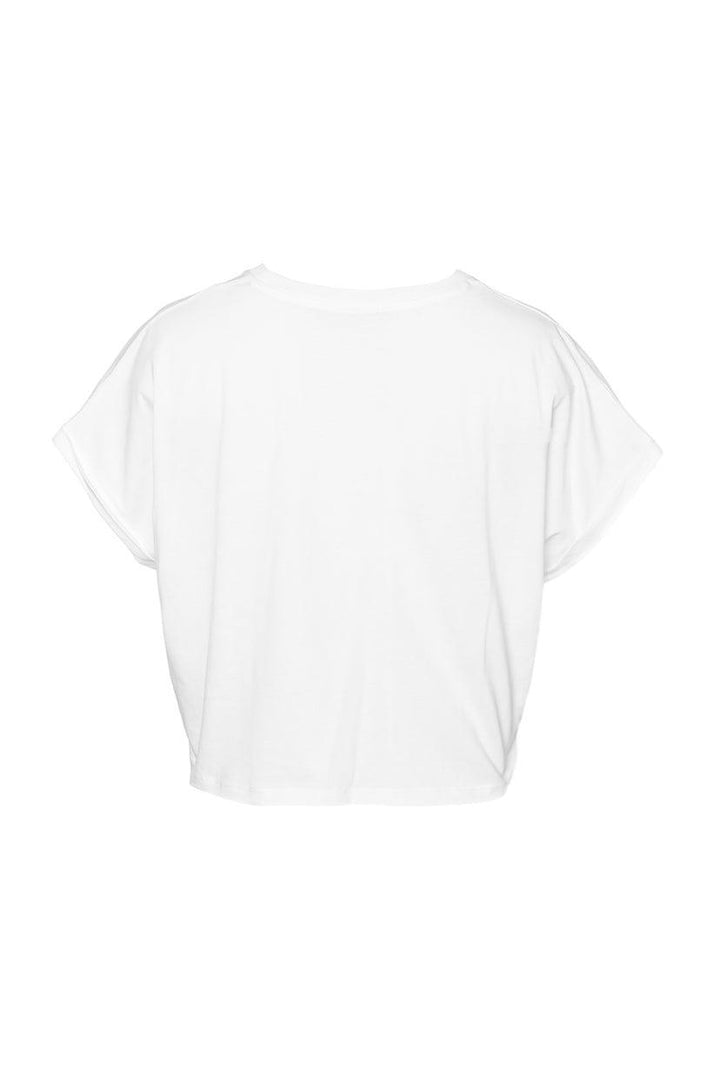 Balmain Size S Cropped Logo Tee