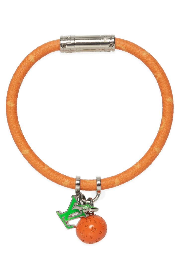 Louis Vuitton Hang It Fruits Enamel Charm Bracelet