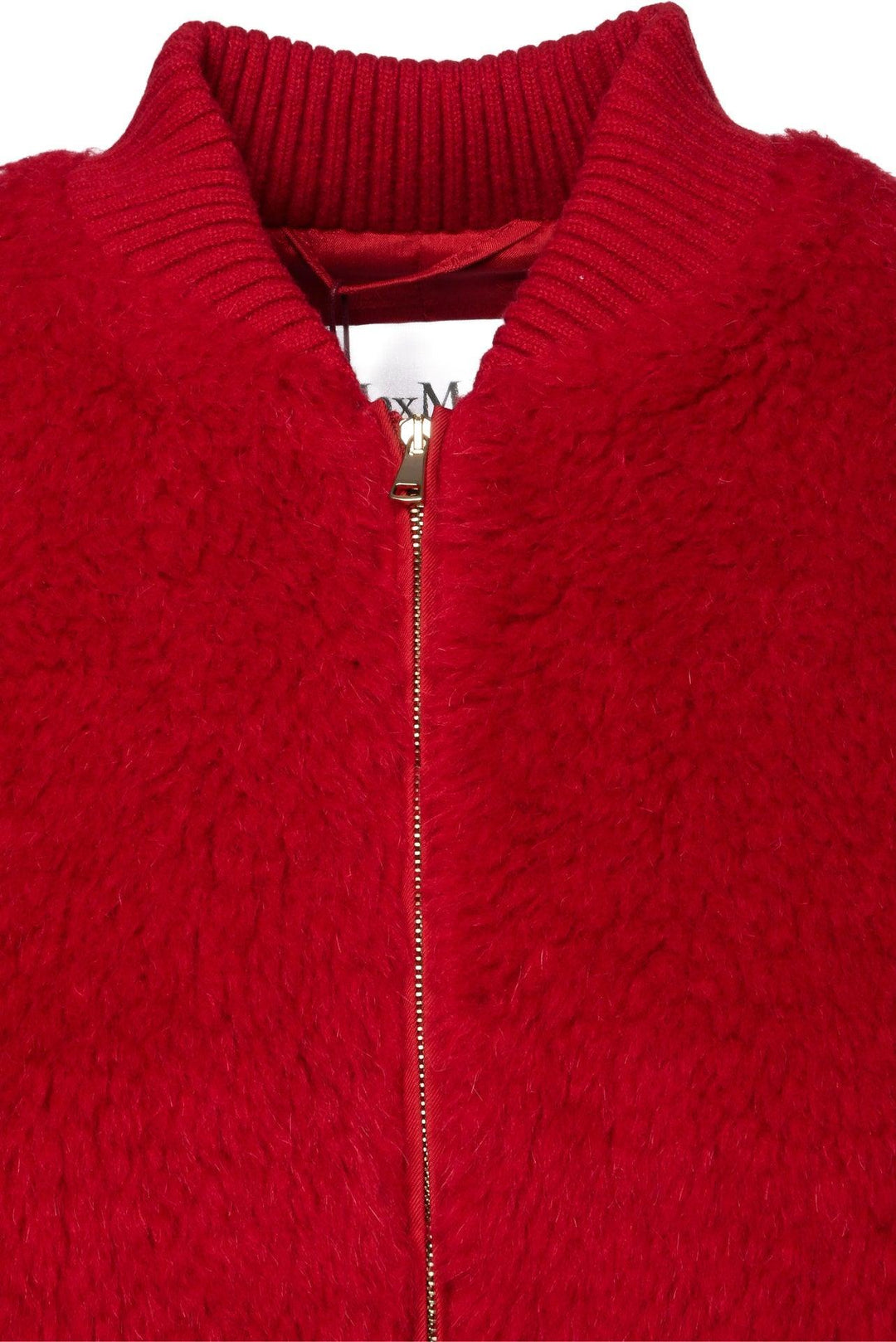 Max Mara Size 8 Felice Teddy Bomber Jacket