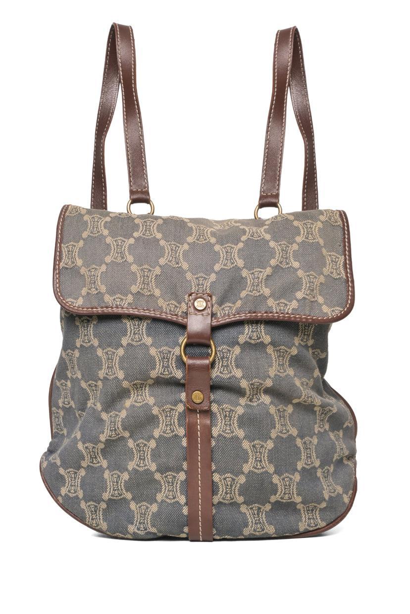 Celine Vintage Folco Backpack