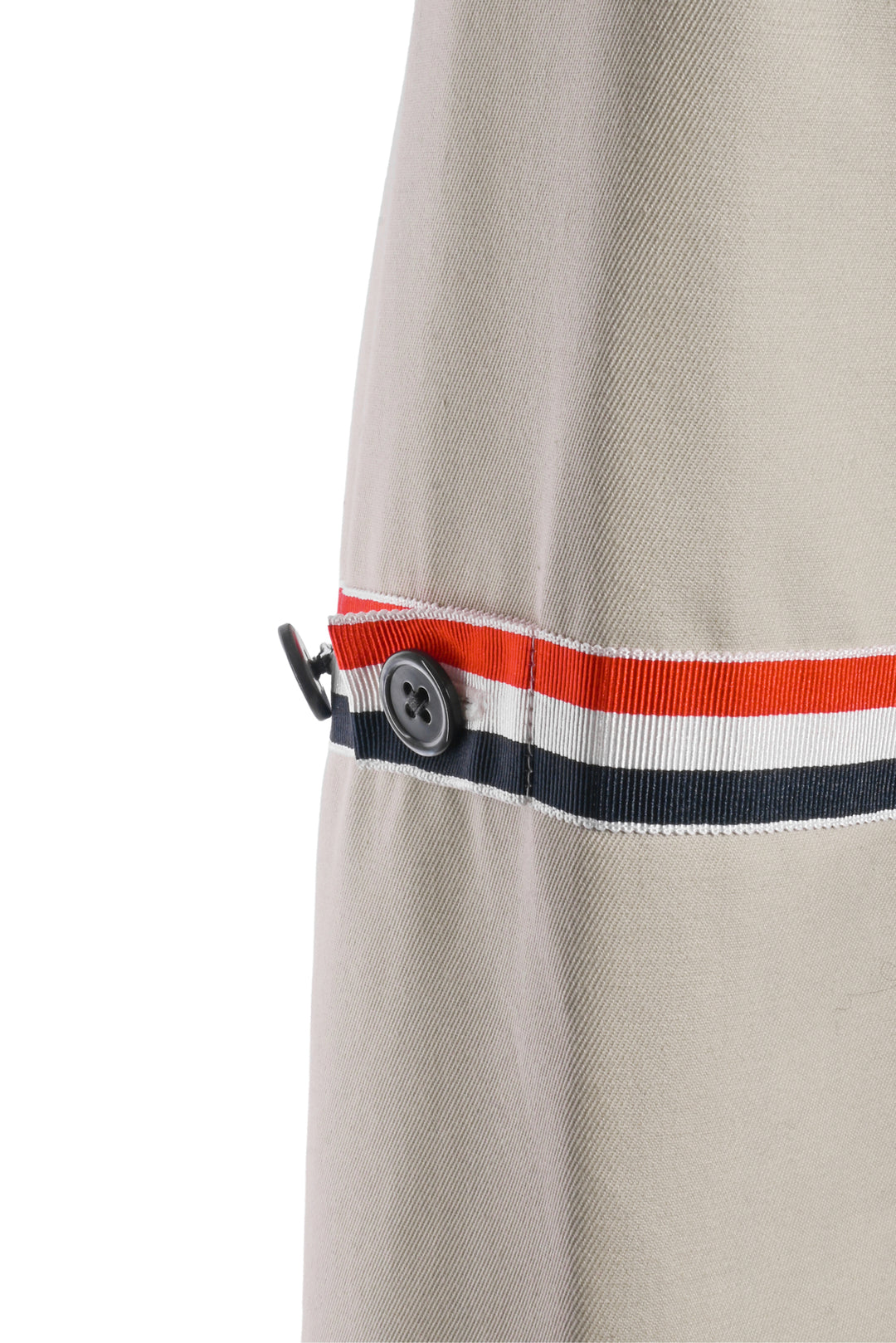 Thom Browne Size 38 Cotton Twill Car Coat