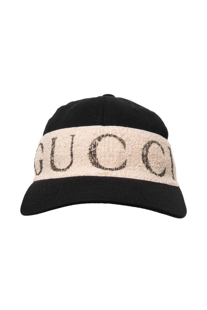 Gucci Size S Logo Print Headband Cap Hat