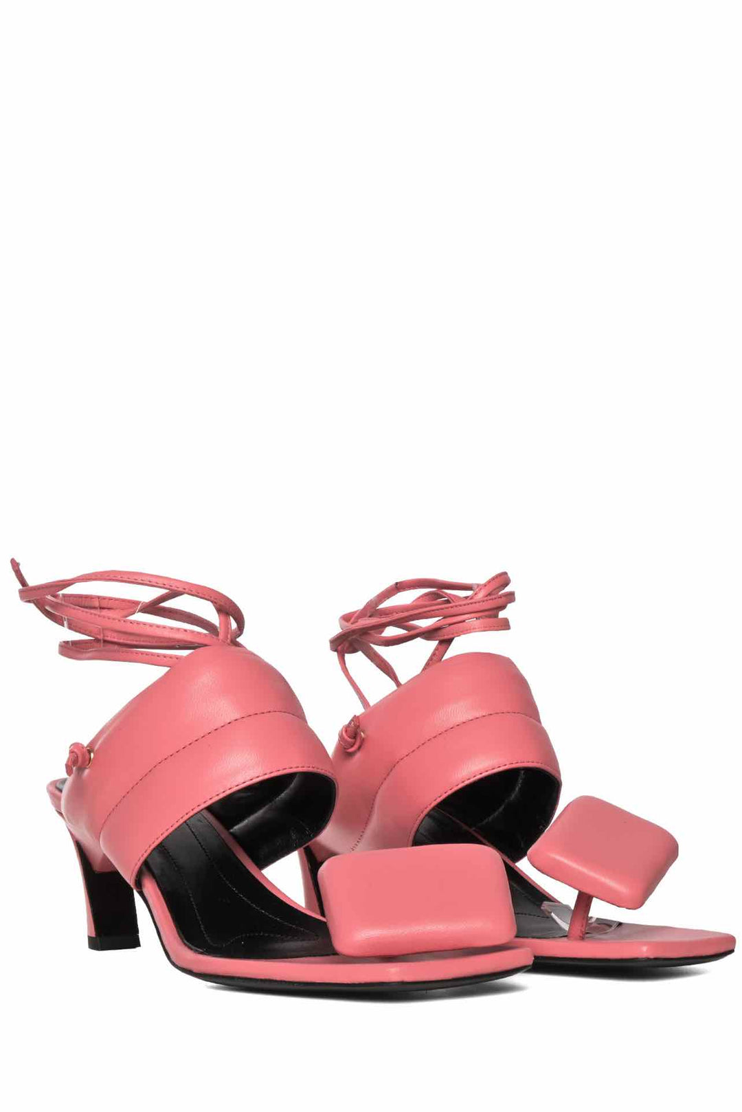 Marni Size 37.5 Quilted Strappy Heeled Sandals