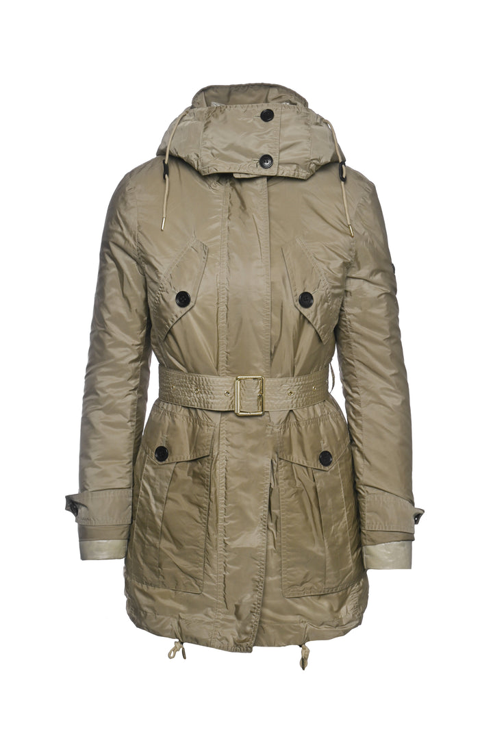 Burberry Size 2 3 in 1 Belted Trench Coat