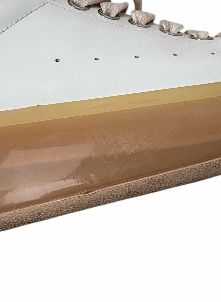 Alexander Mcqueen Size 39 Oversized Platform Leather Sneaker