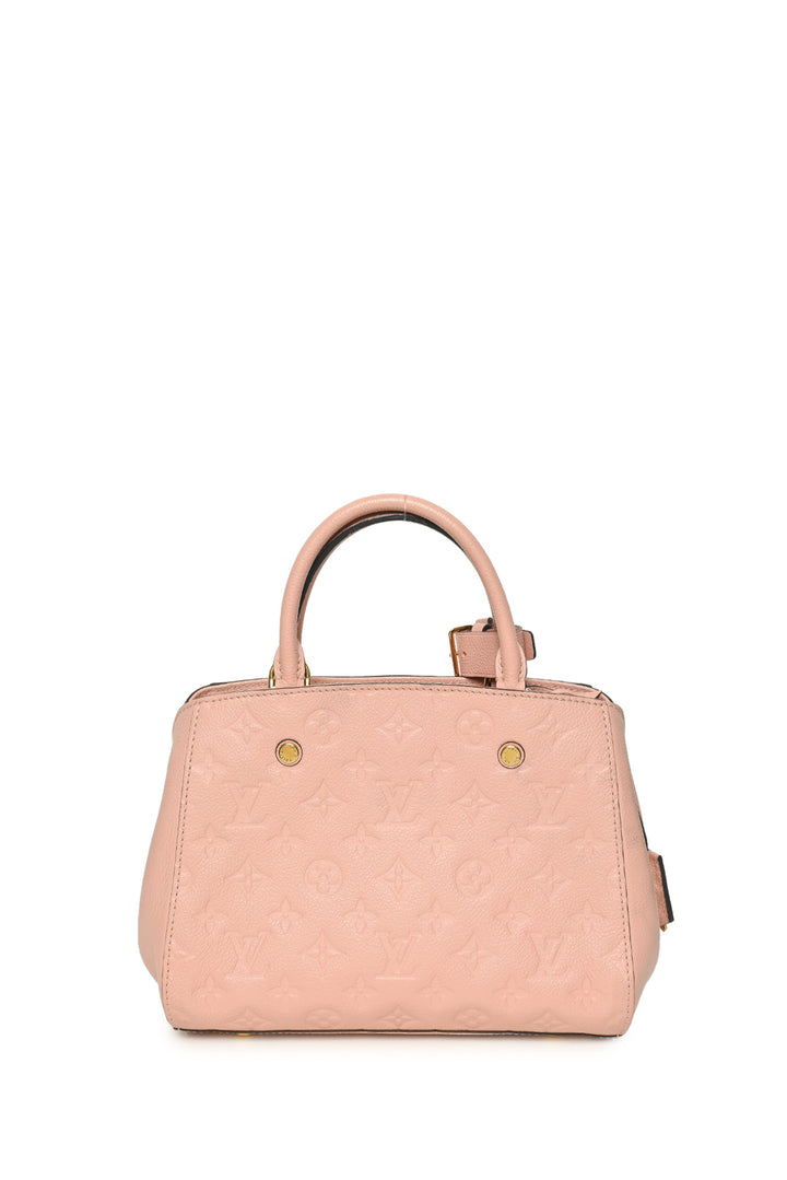 Louis Vuitton 2018 Monograme Empreinte Monaigne BB Tote