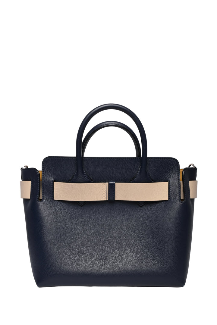 Burberry Marais Grained Calfskin Belt Bag Tote