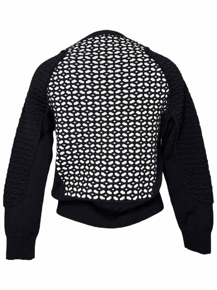 St. John Pattern knit Wool Blend  Size 4 Cardigan