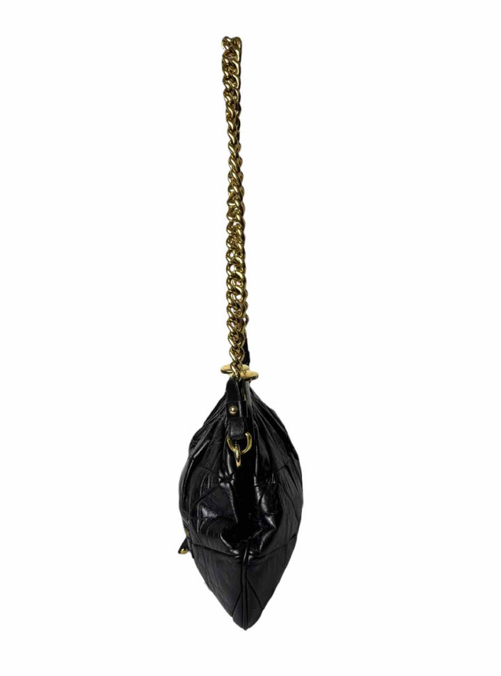 Marc Jacobs Original Small Quilted Leather Stam Kiss-Lock Chain  Purse