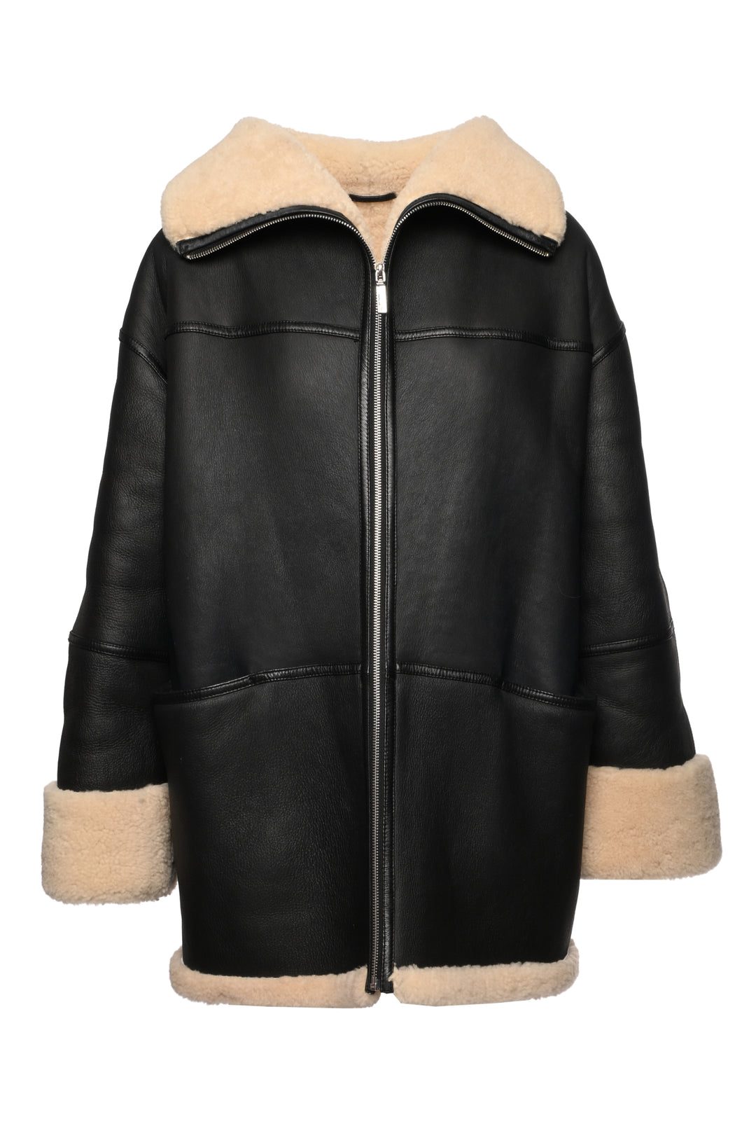 Toteme Size XXS Signature Shearling Jacket