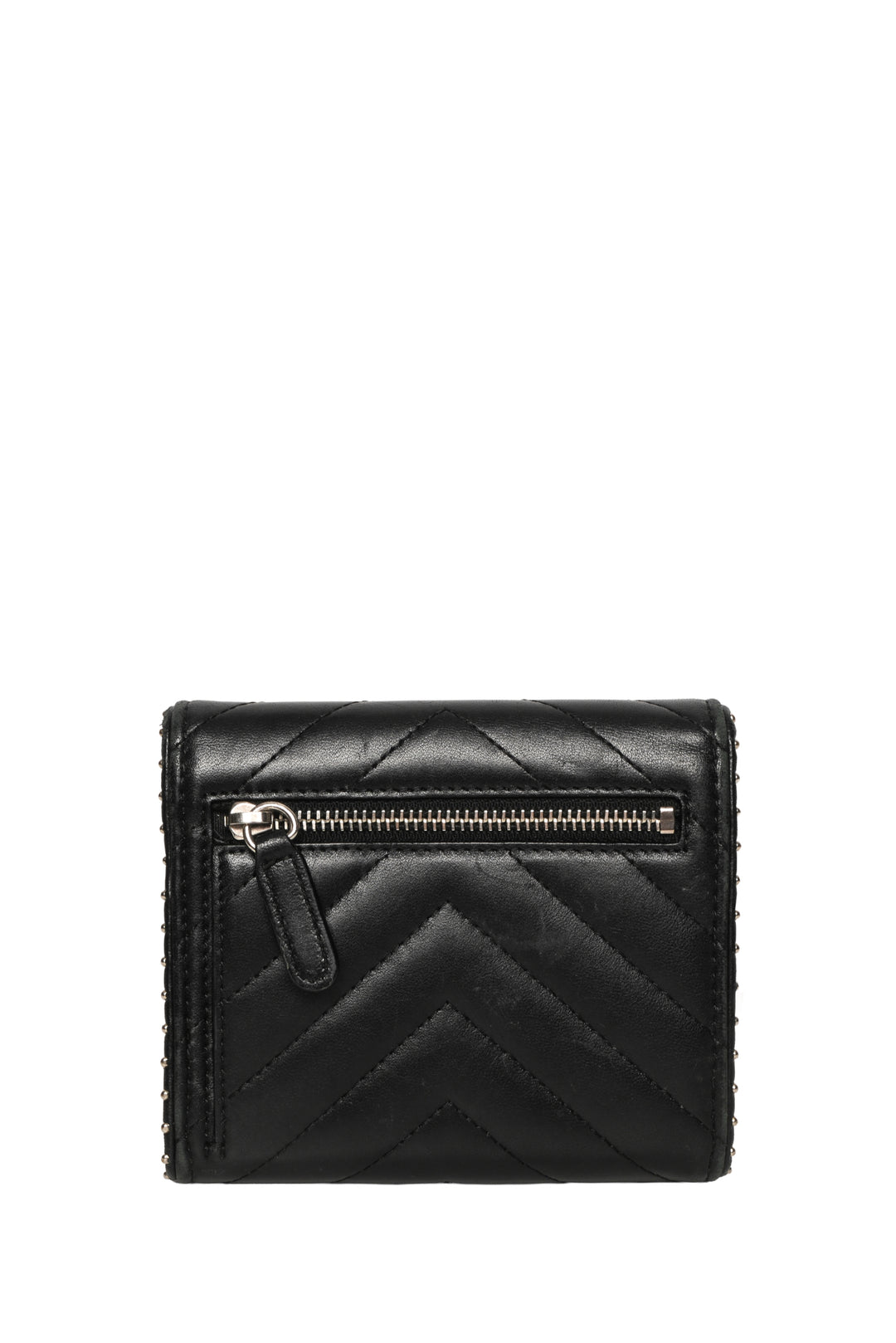 Chanel 2018-2019 Stud Compact Wallet