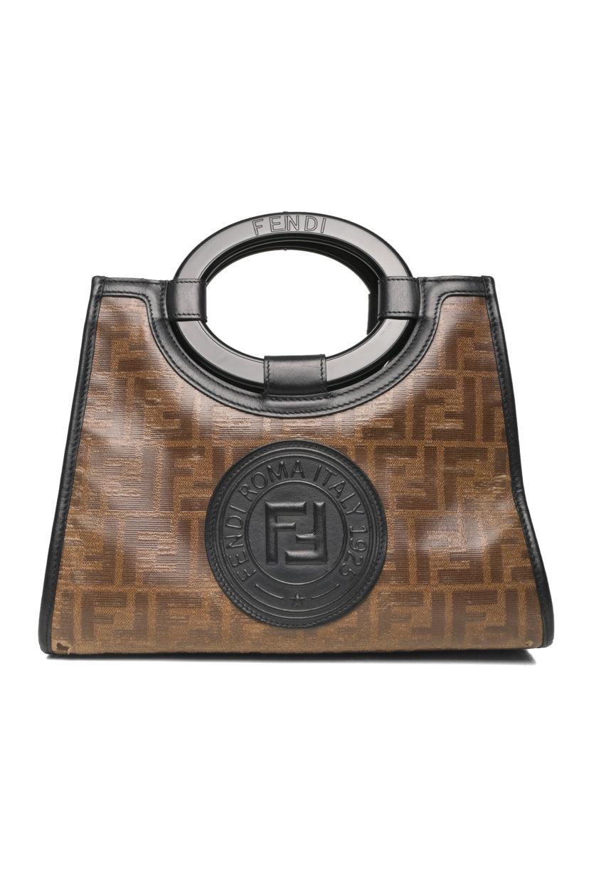 Fendi Zucca Small Runaway Shopping Tote