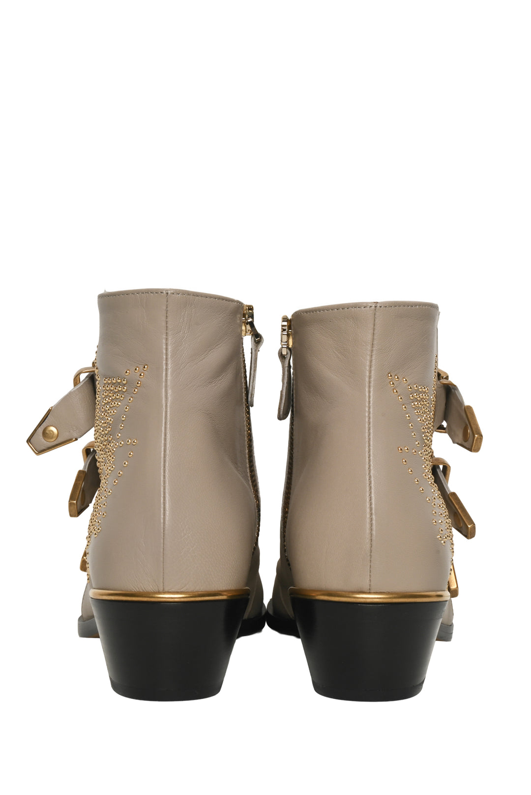 Chloe Size 37 Suzanna Studded Ankle Boots