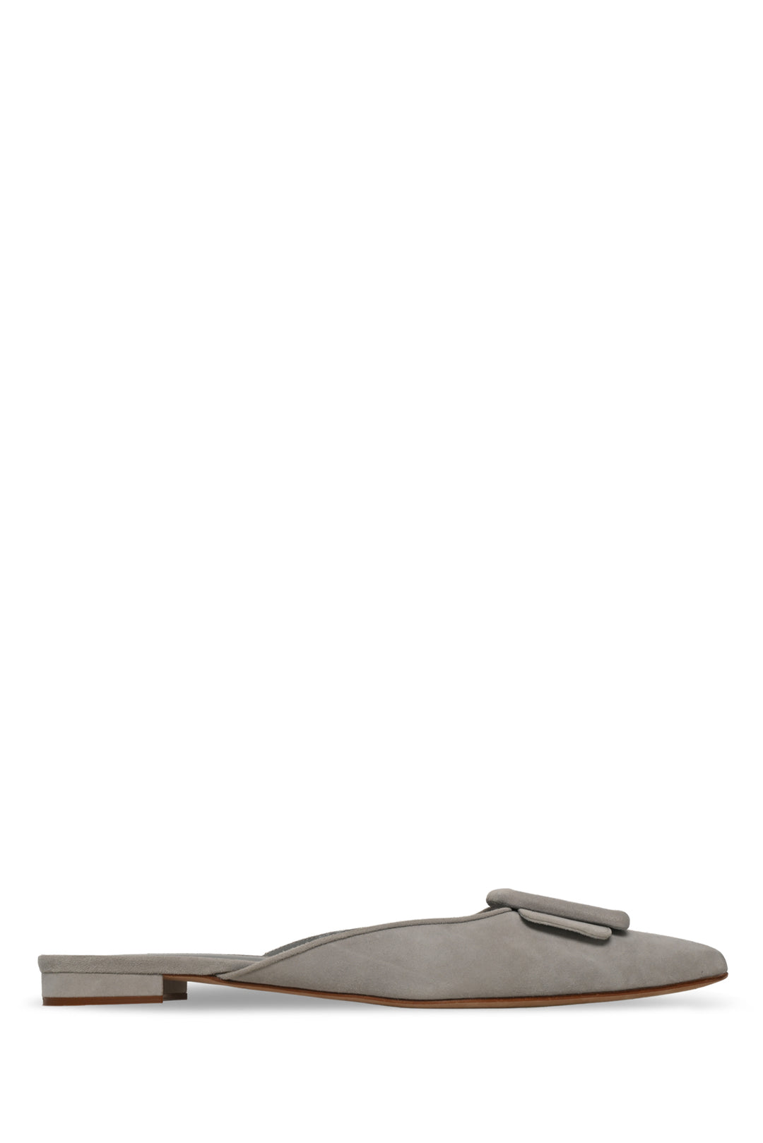 Manolo Blahnik Size 39.5 Maysale Suede Mules