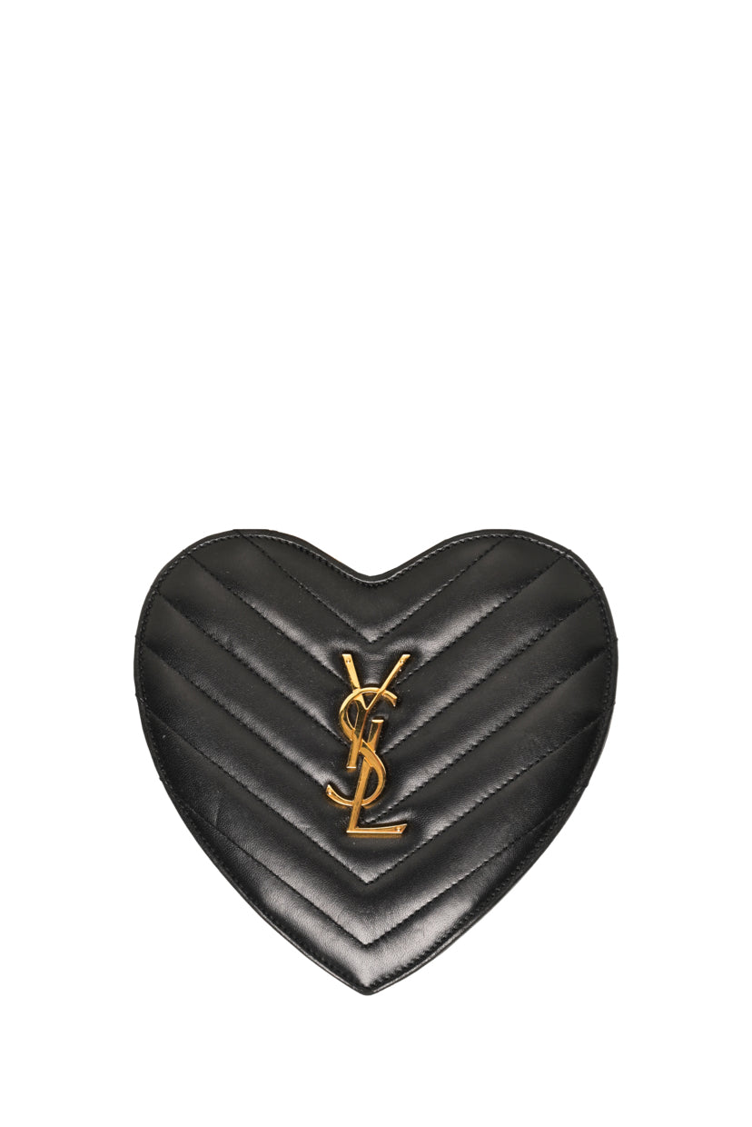 Saint Laurent 2016 Love Heart Chain Bag