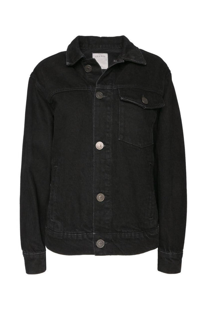 Sandro Size 34 World Lovers Denim Jacket