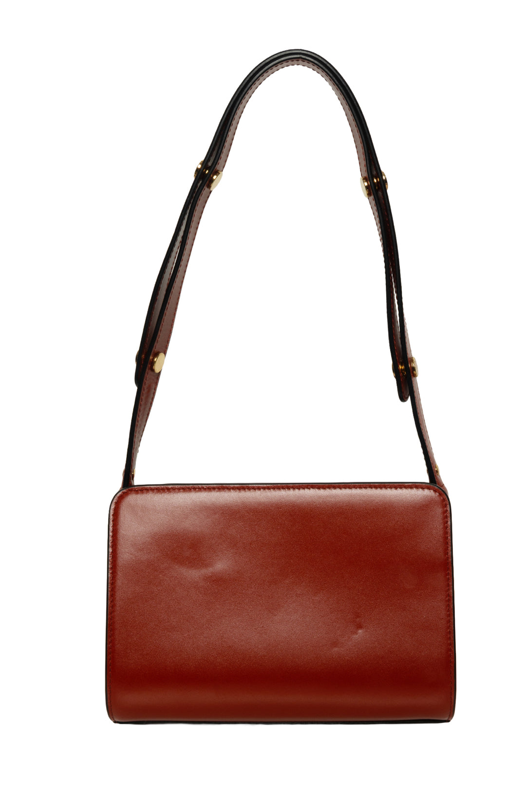 Marni Trunk Reverse Leather Shoulder Bag