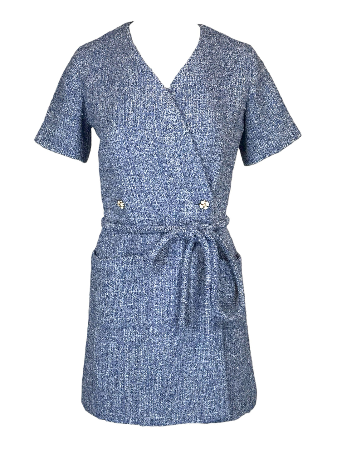 Chanel Size 36 Tweed Mini Dress