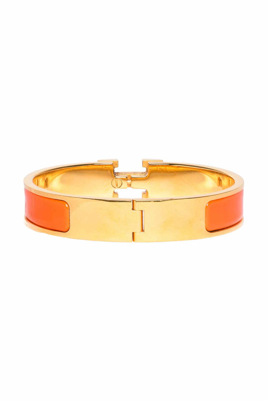 Hermes Clic H Enamel Bracelet