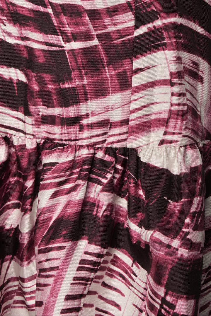 Oscar De La Renta Size 8 Silk Ruched Mini Skirt