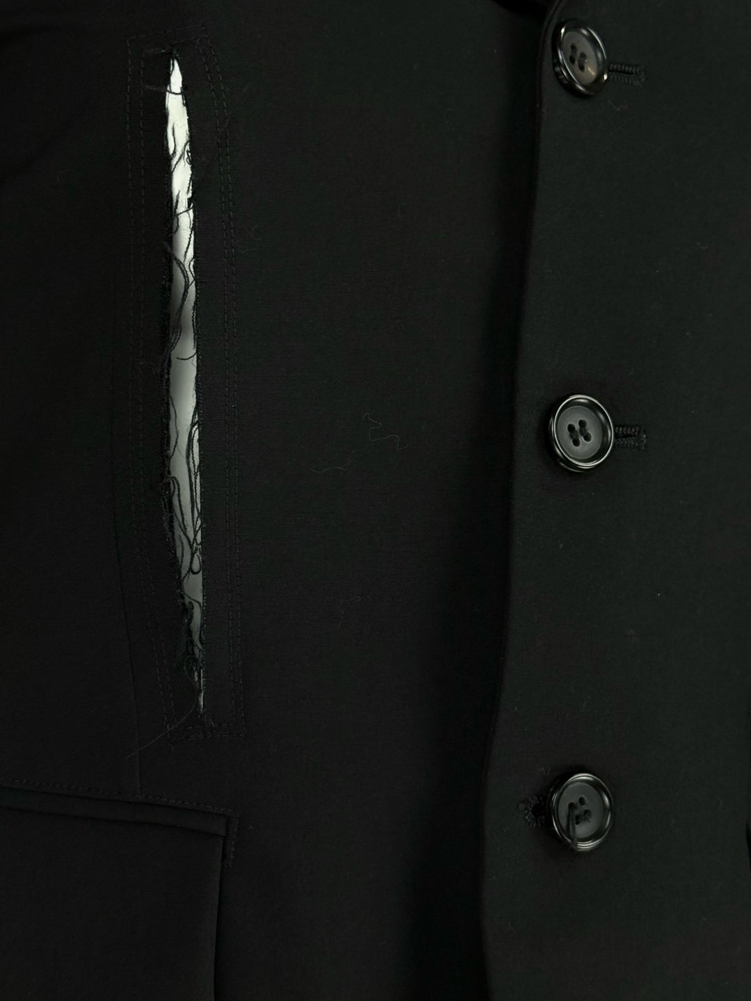 Comme Des Garcons Size XS Cut Out Blazer