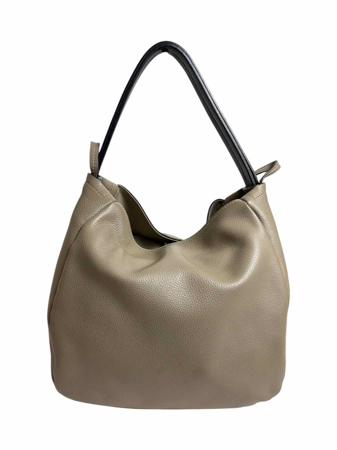 La Canadienne Maisie Taupe Leather  Purse