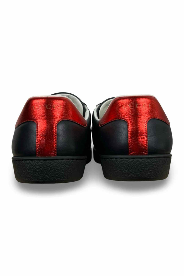 Gucci Size 12 Men's Ace Stripe Sneakers