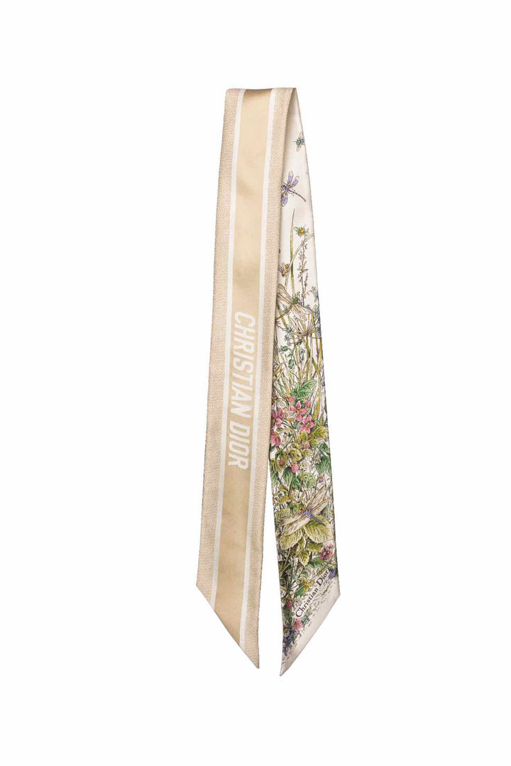 Dior D-Floral Mitzah Twilly