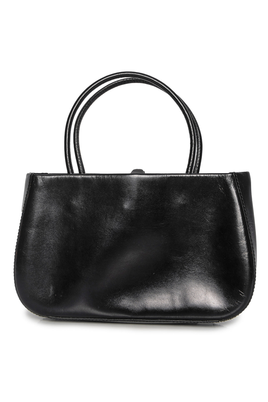Prada Vitello Daino Leather Mini Top Handle Purse